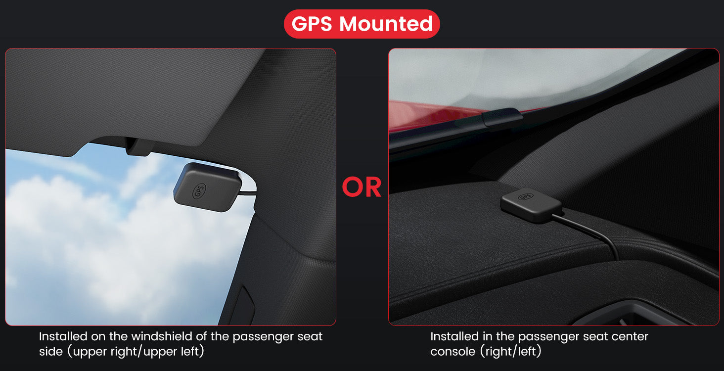 bmw dashcam GPS install