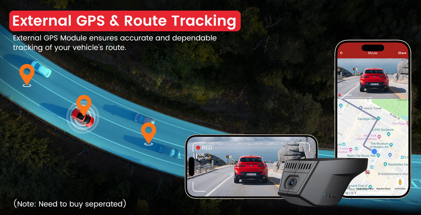 bmw dash cam with GPS
