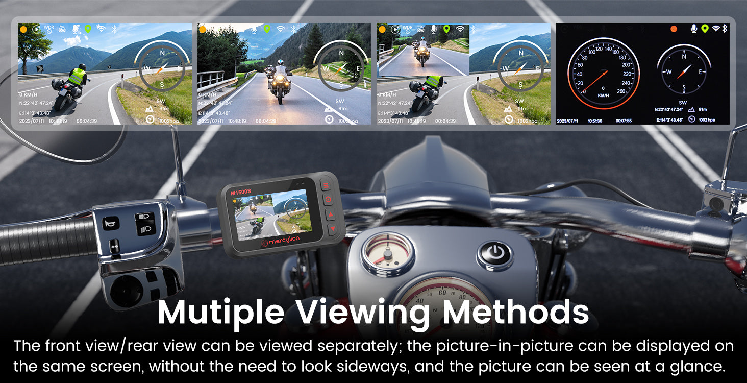 camera dashcam moto