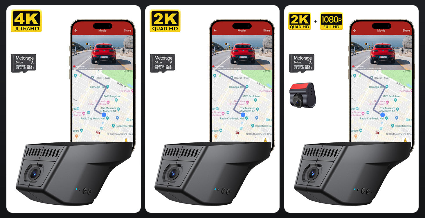 dashcam packing list all in one
