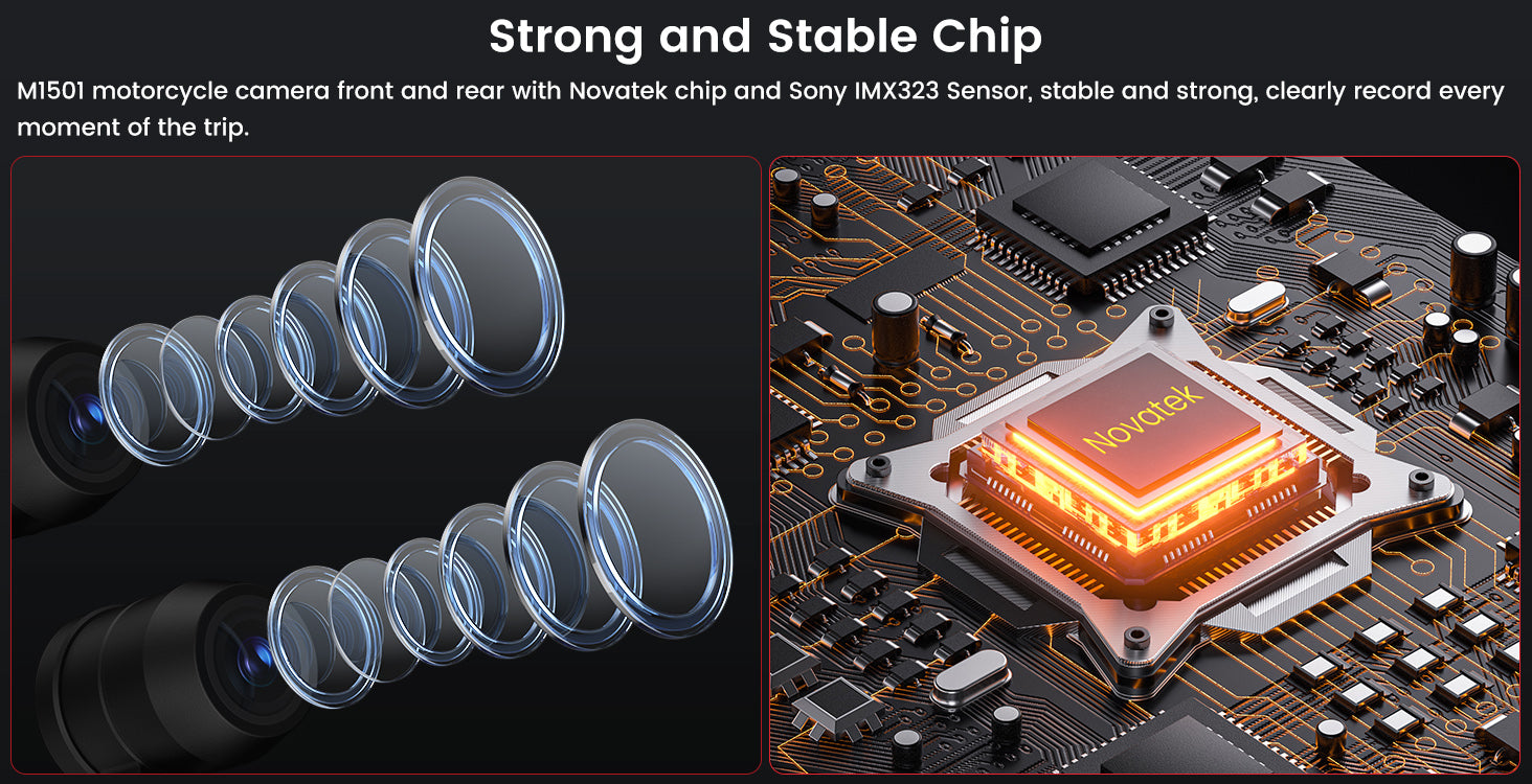 motorcycle dvr camera system